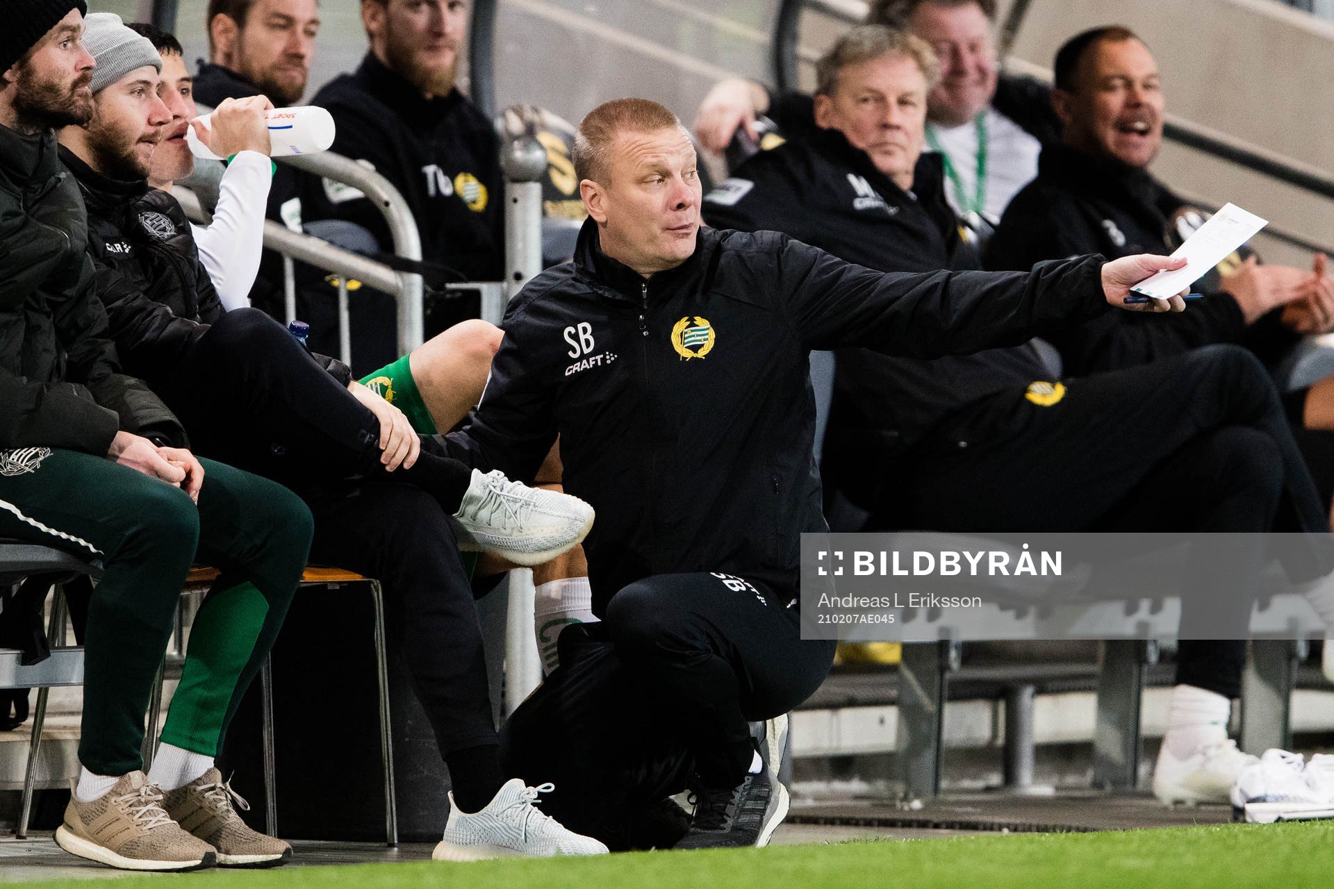 Hammarbys tränare Stefan Billborn