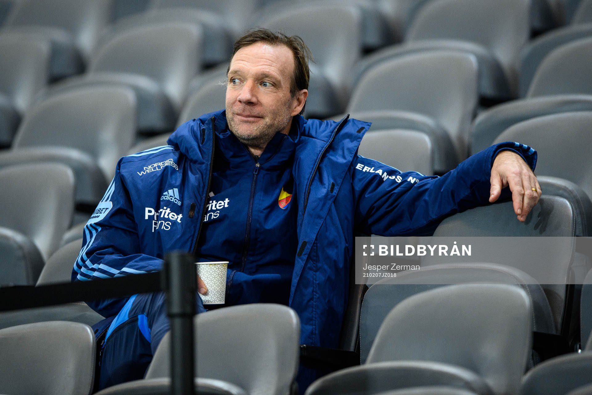 Djurgårdens tränare Kim Bergstrand