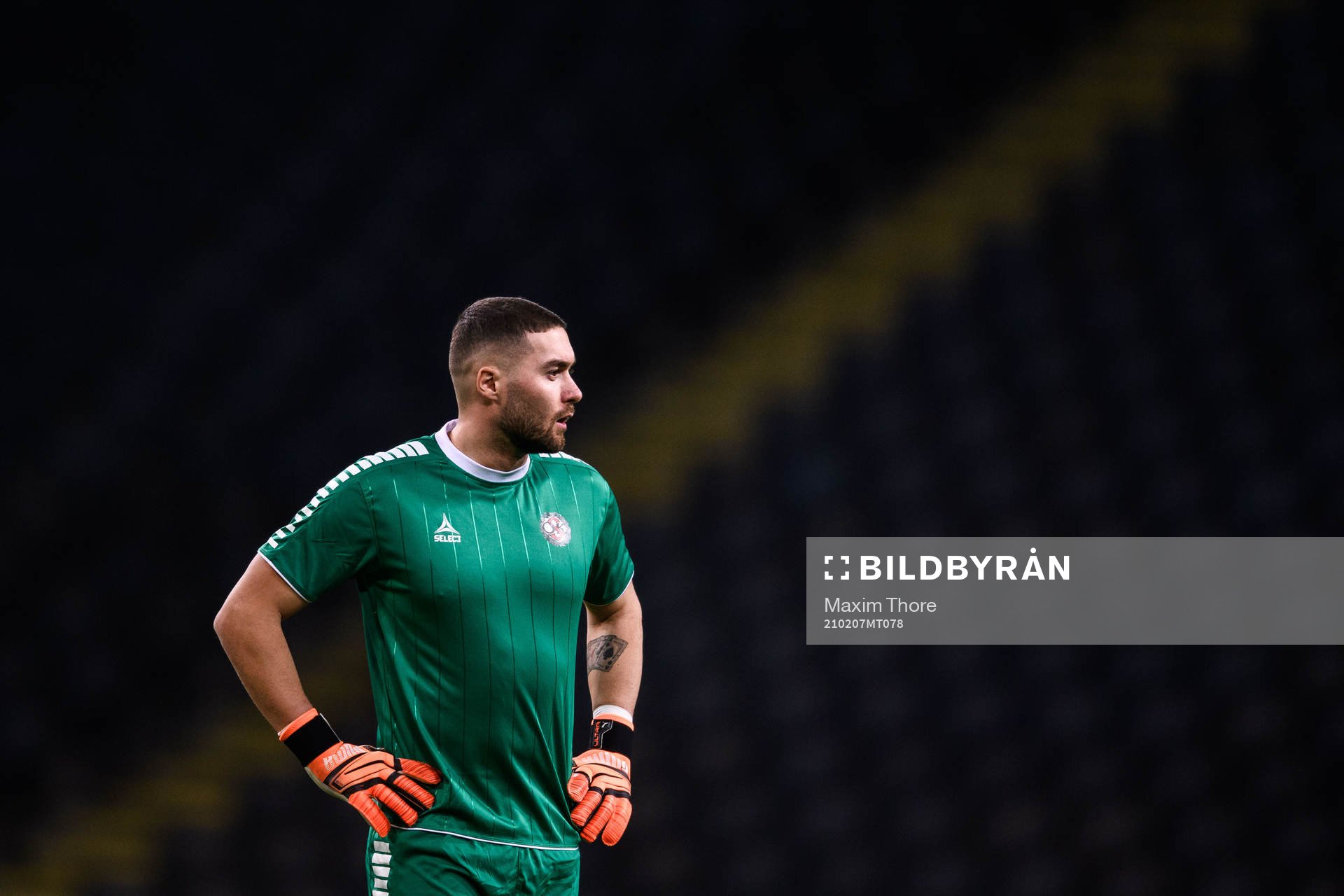 Örebros målvakt Mergim Krasniqi