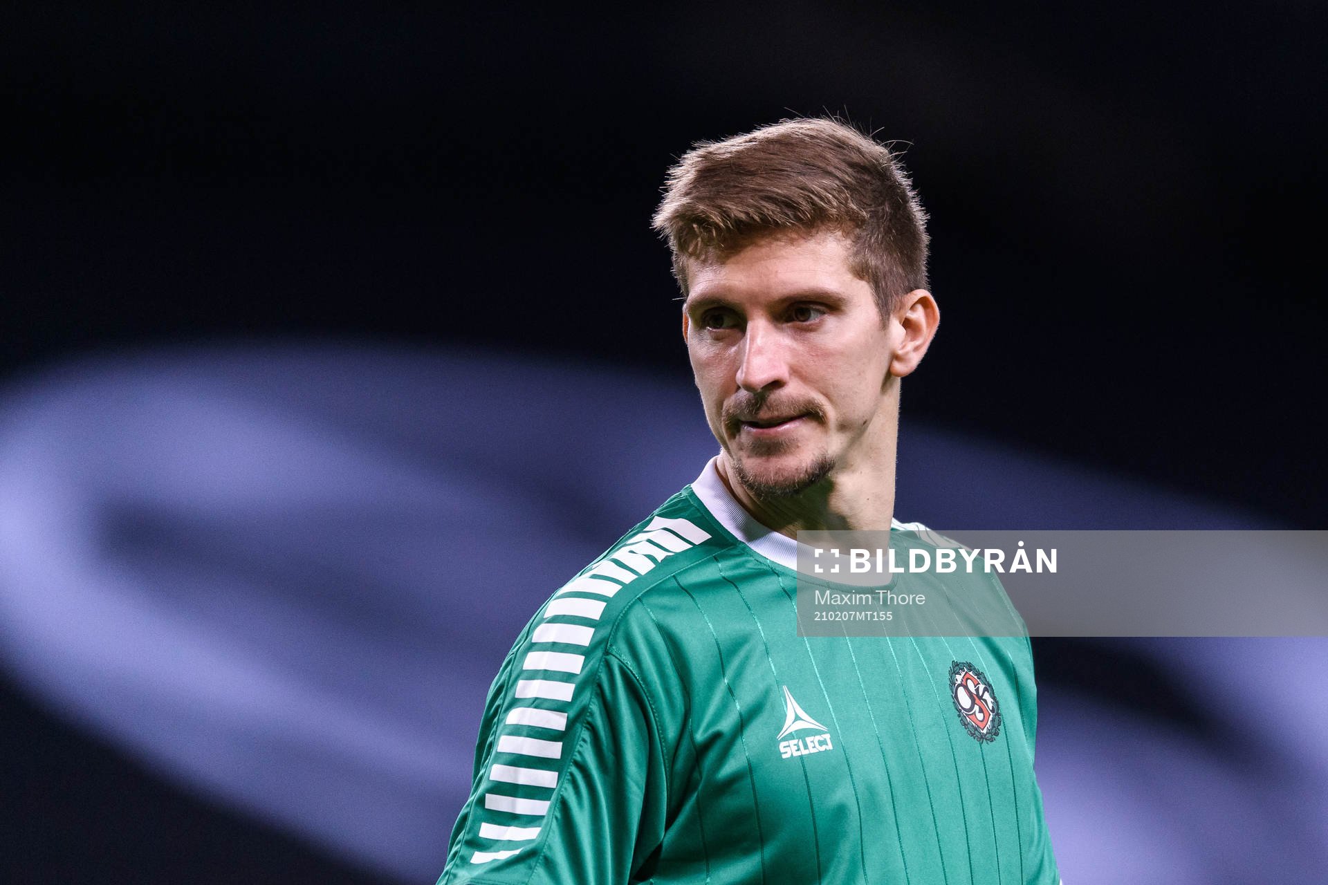 Örebros målvakt Bobby Allain