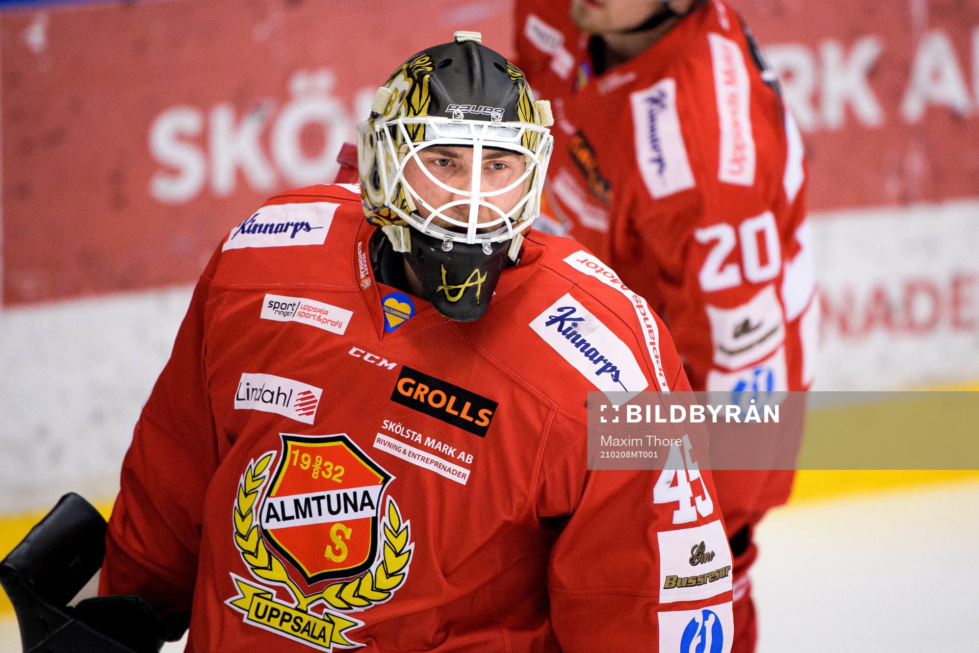 Almtunas målvakt Viktor Andrén