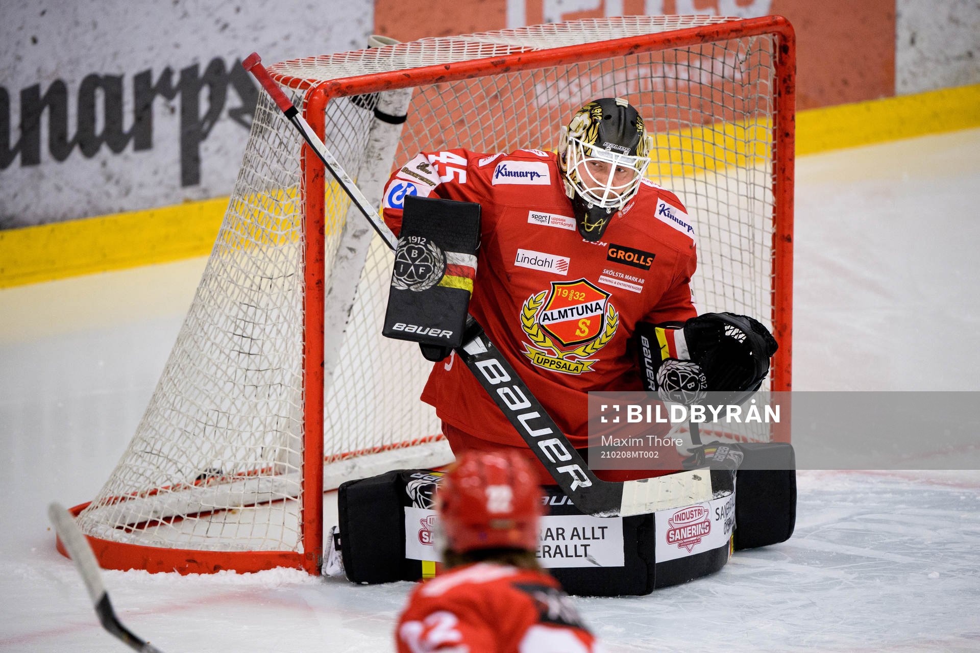 Almtunas målvakt Viktor Andrén