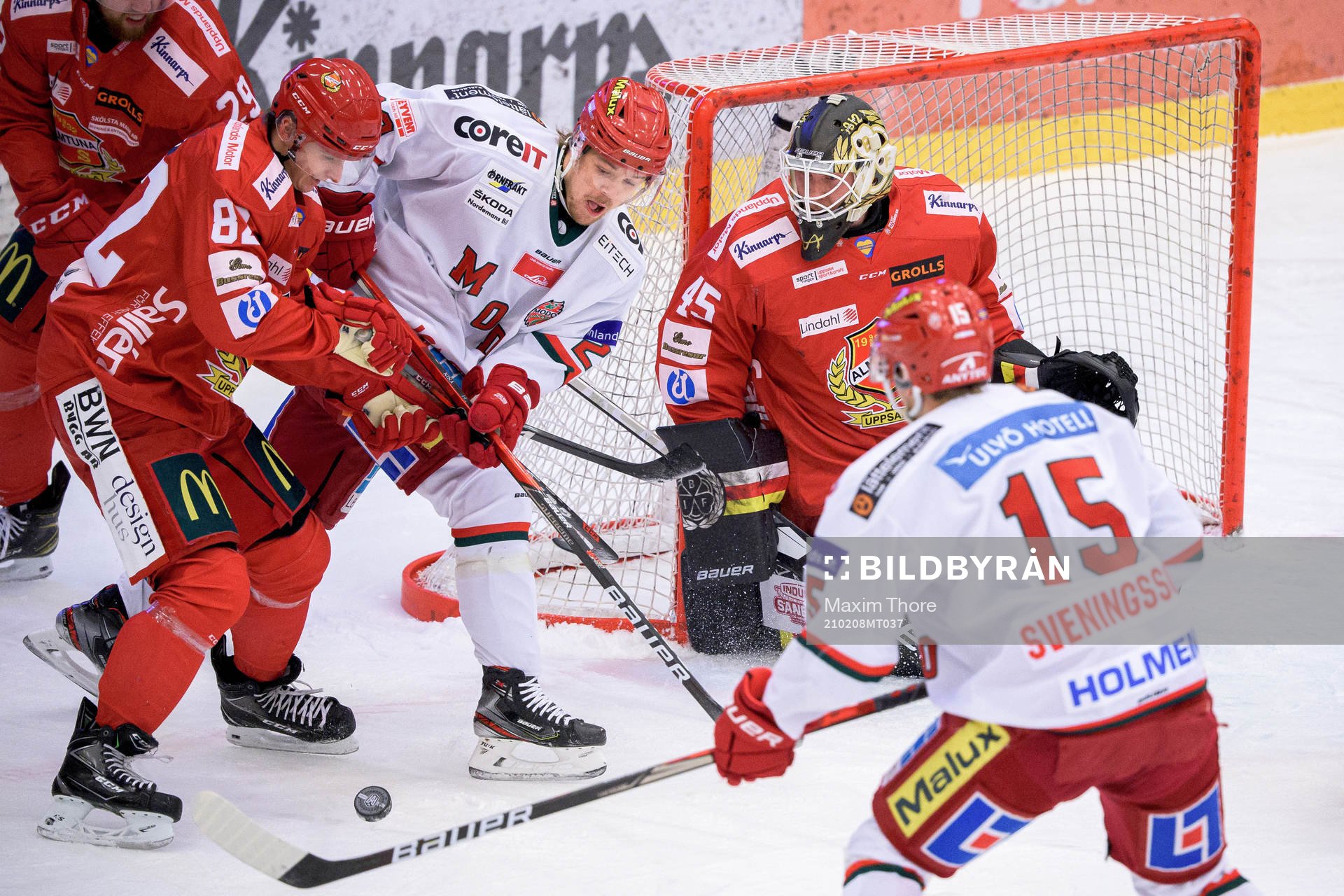 Almtunas målvakt Viktor Andrén