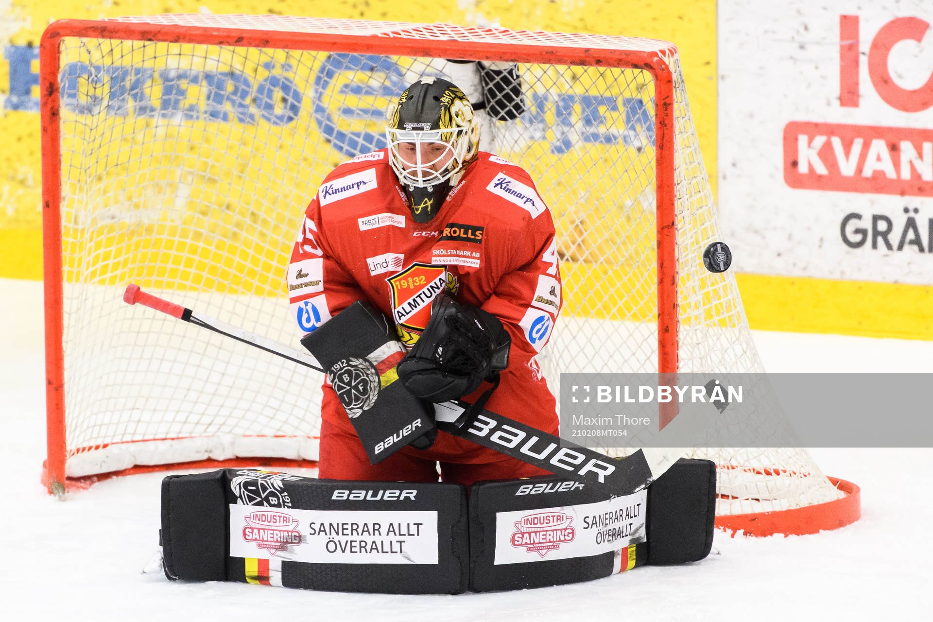 Almtunas målvakt Viktor Andrén