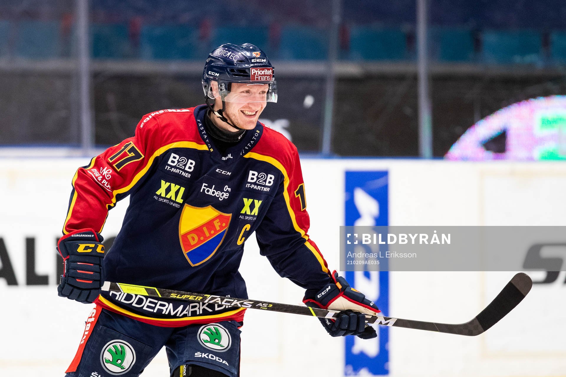 Djurgårdens Henrik Eriksson