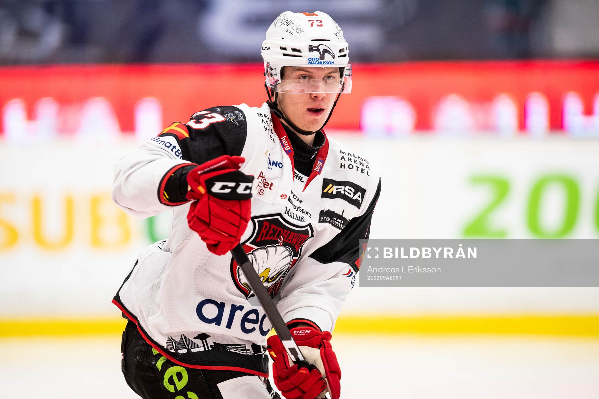 Malmö Redhawks Adam Ollas Mattsson