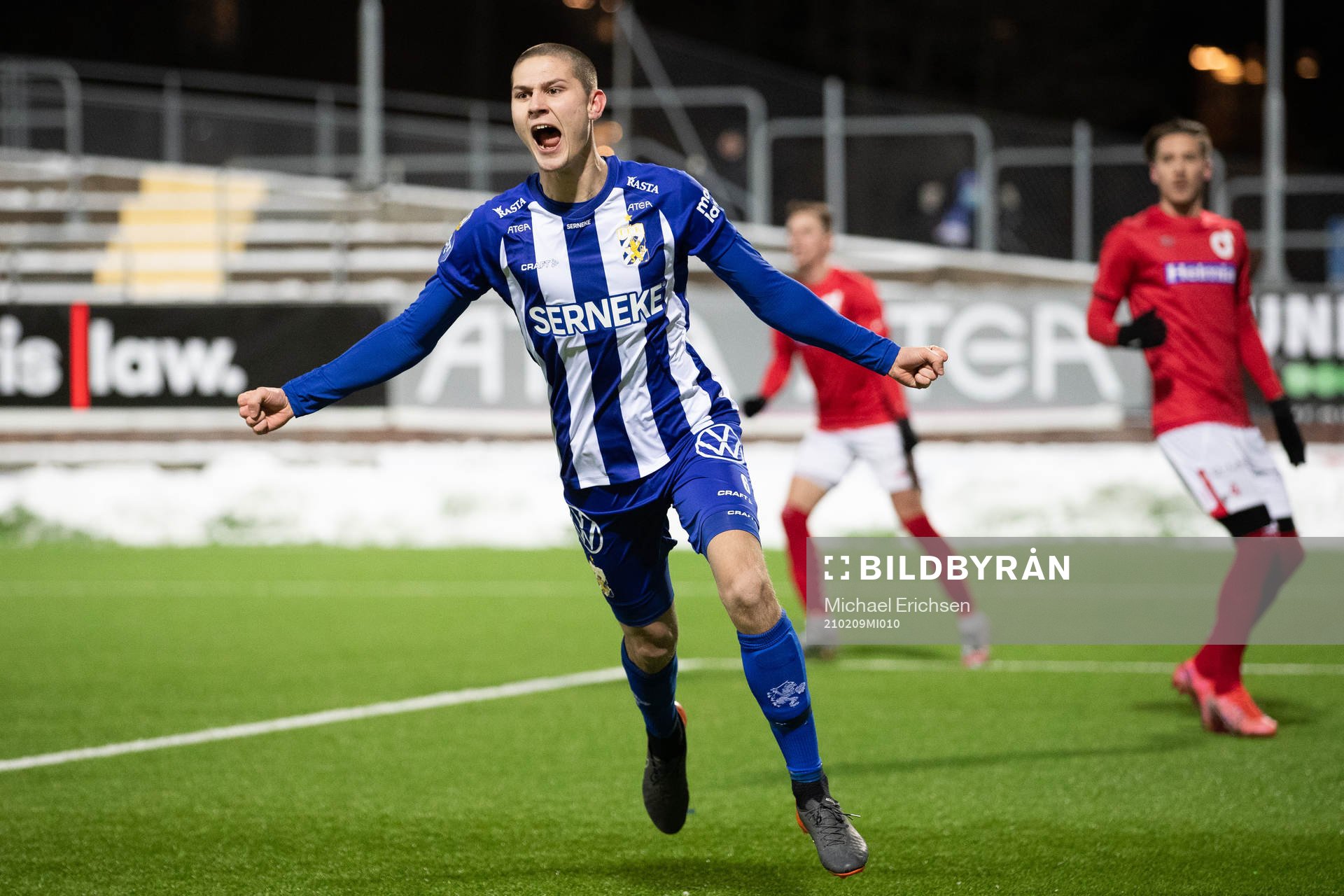 IFK Göteborg Rasmus Wikström jublar