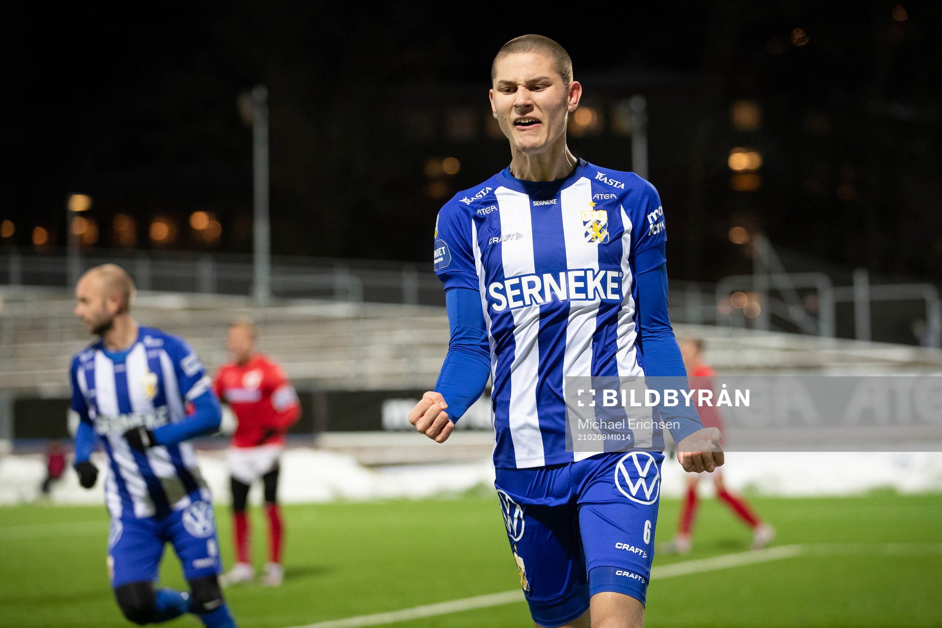 IFK Göteborgs Rasmus Wikström jublar