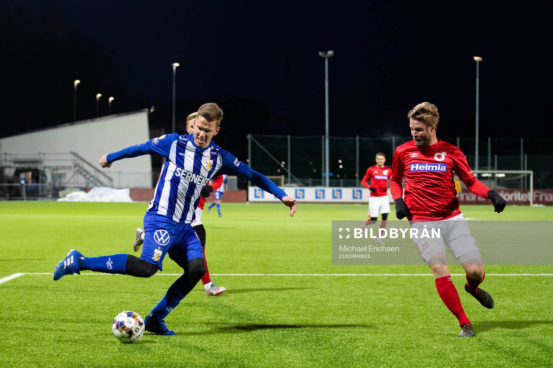 IFK Göteborgs Pontus Wenbloom och Degerfors Christoffer
