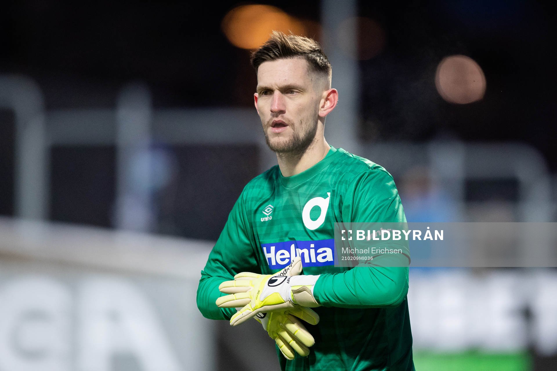 Degerfors målvakt Jeffrey Gal