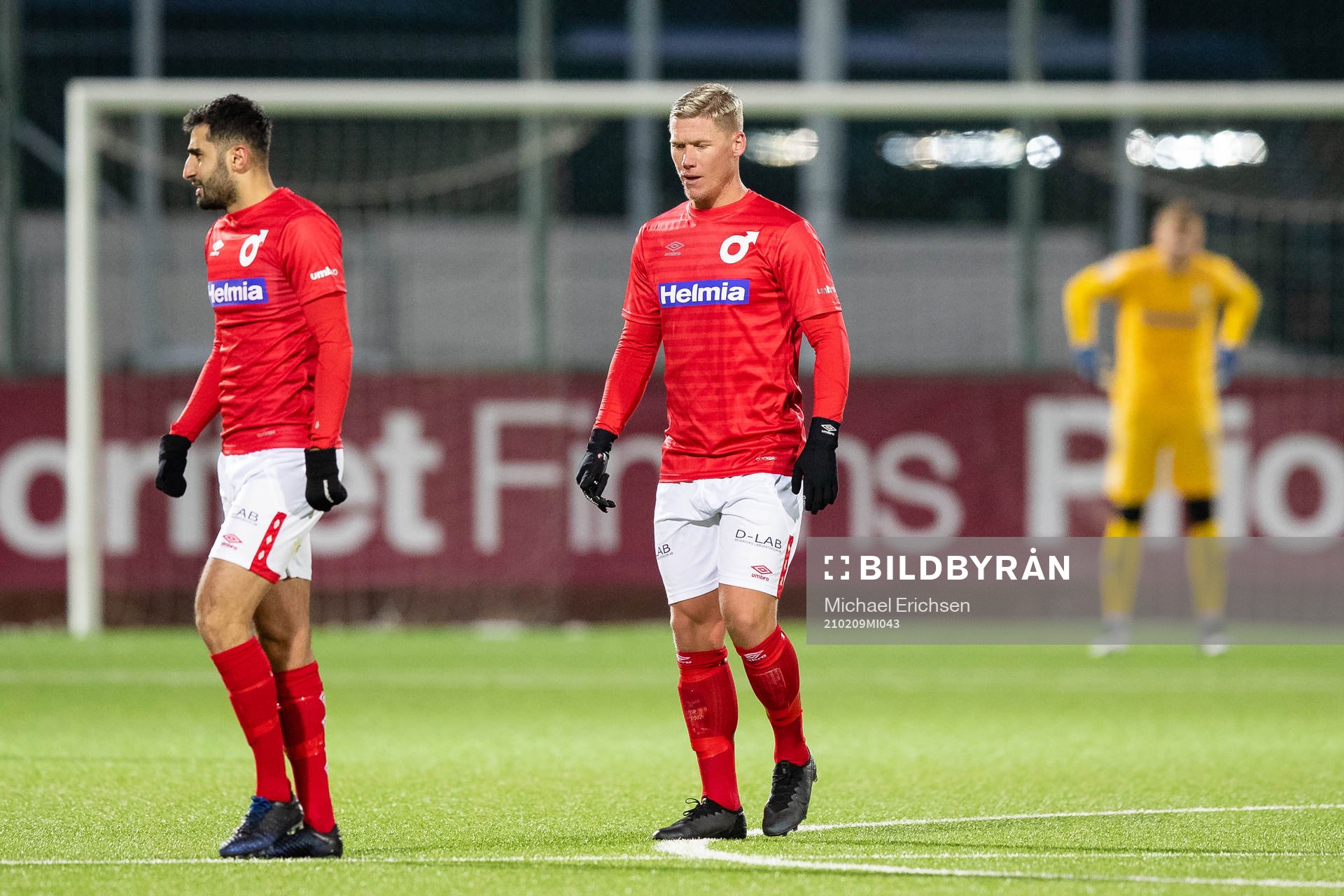 Degerfors Victor Edvardsen i mitten