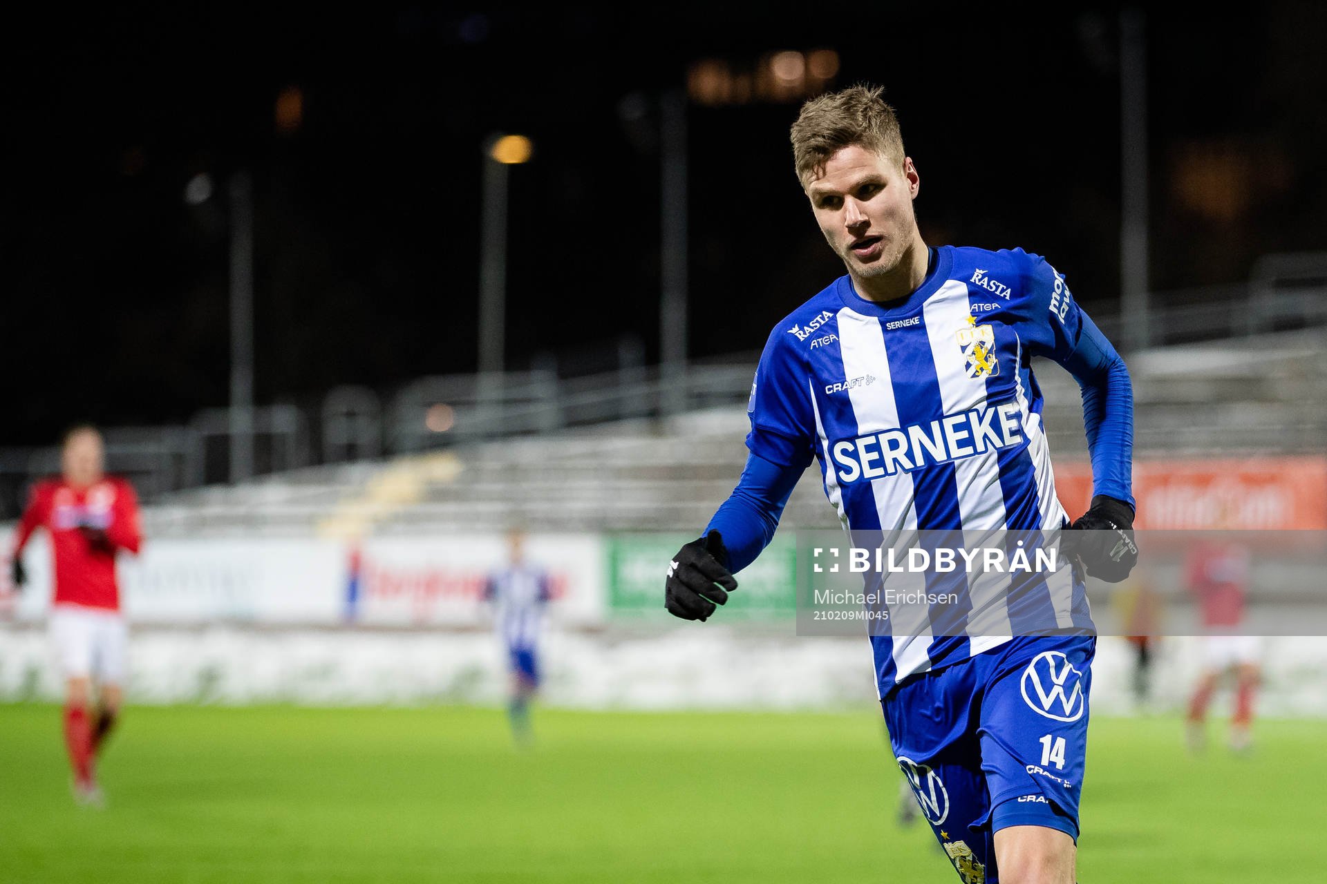 IFK Göteborgs Gustaf Norlin jublar