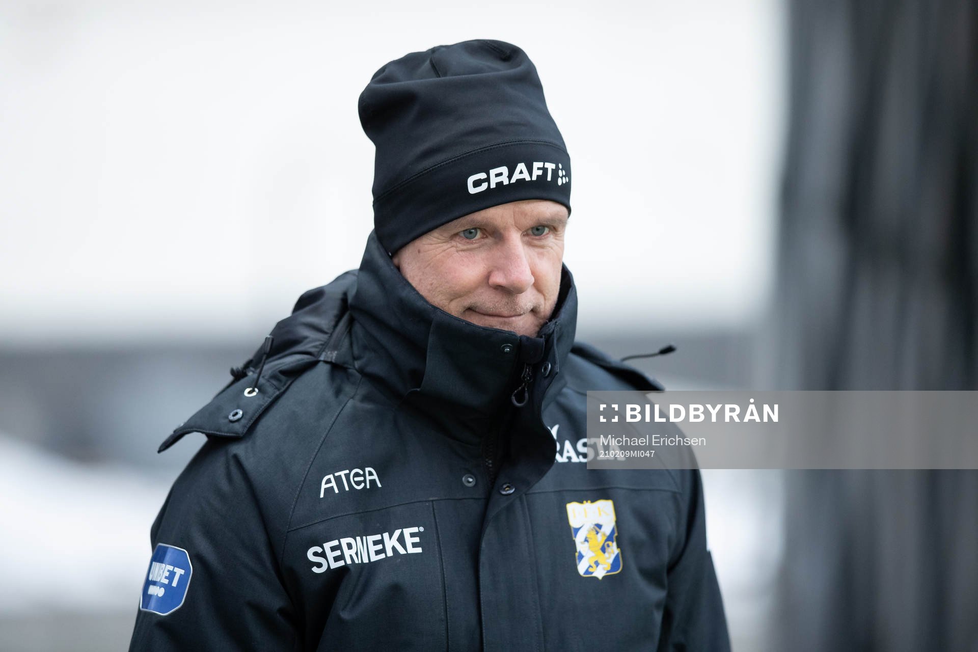 IFK Göteborgs tränare Roland Nilsson innan