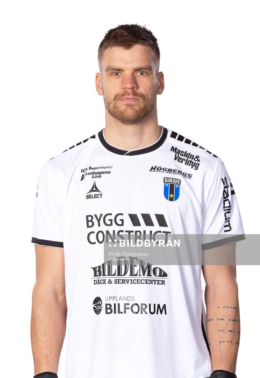 Sirius målvakt Lukas Jonsson