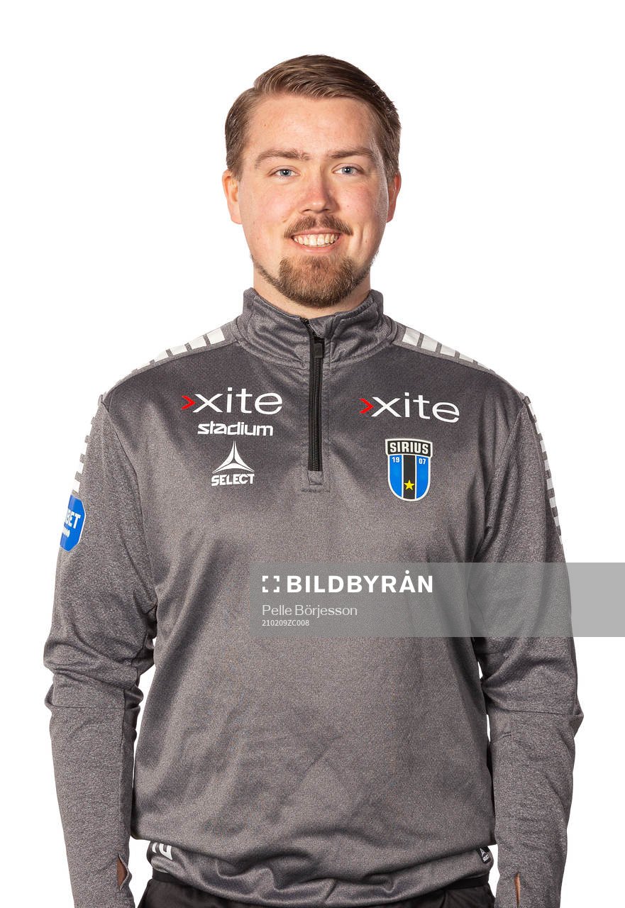 Sirius assisterande tränare Theodor Olsson