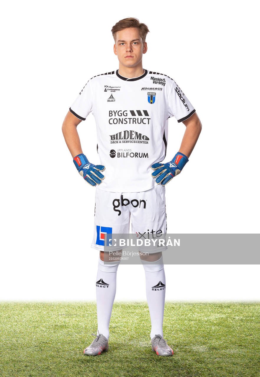 Sirius målvakt Hannes Sveijer