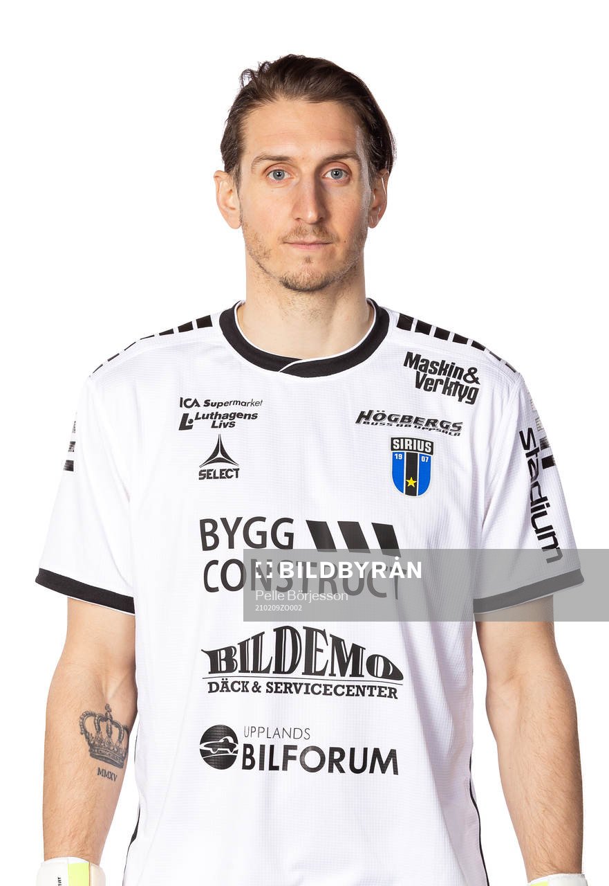 Sirius målvakt David Mitov Nilsson