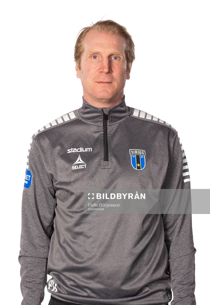 Sirius assisterande tränare Petter Hansson