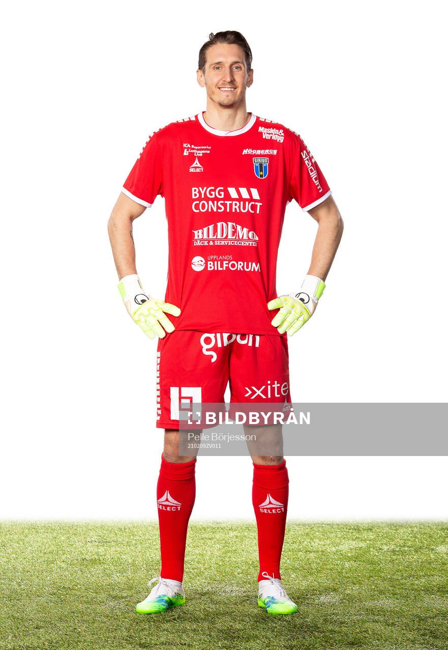 Sirius målvakt David Mitov Nilsson