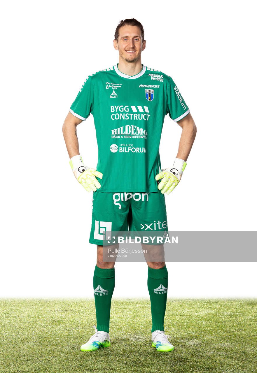 Sirius målvakt David Mitov Nilsson