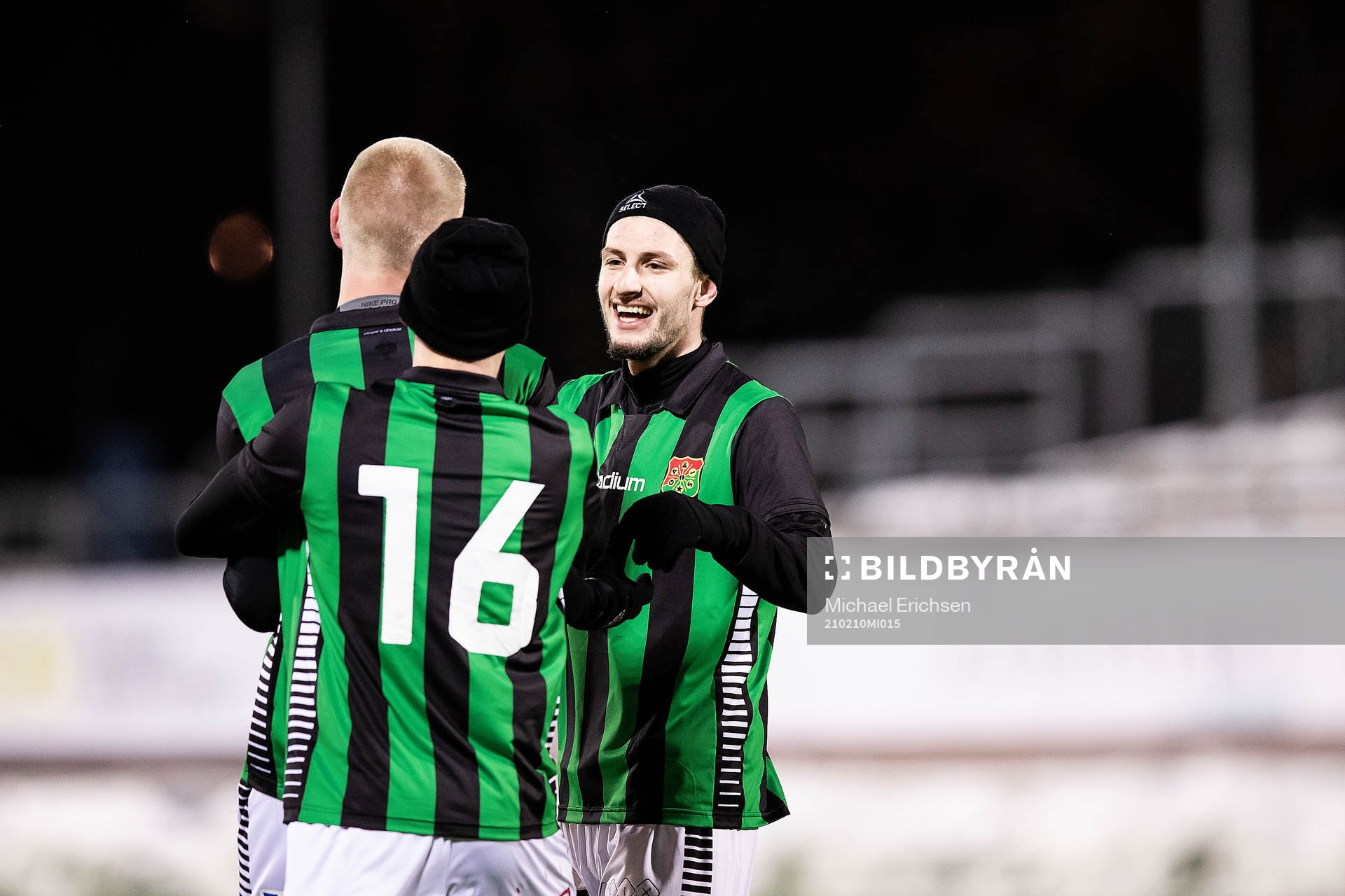 GAIS Joackim Åberg och Adnan Maric jublar