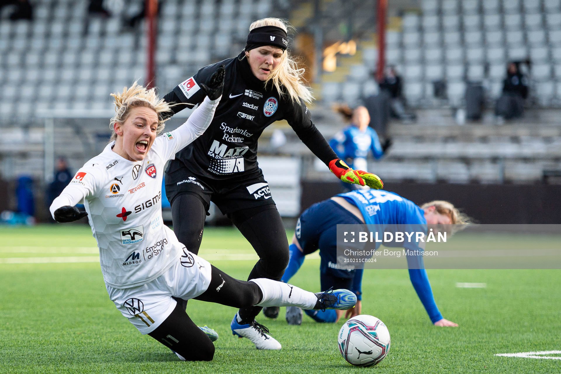 Rosengårds Mimmi Larsson trillar