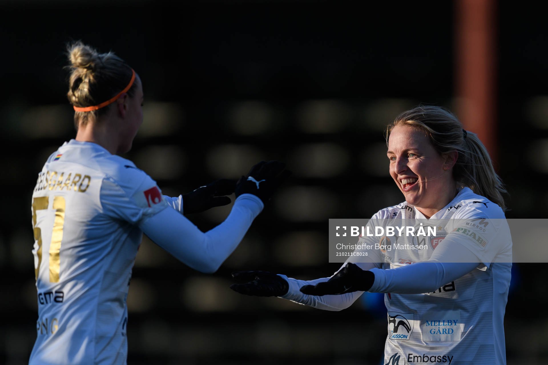 Rosengårds Mimmi Larsson jublar