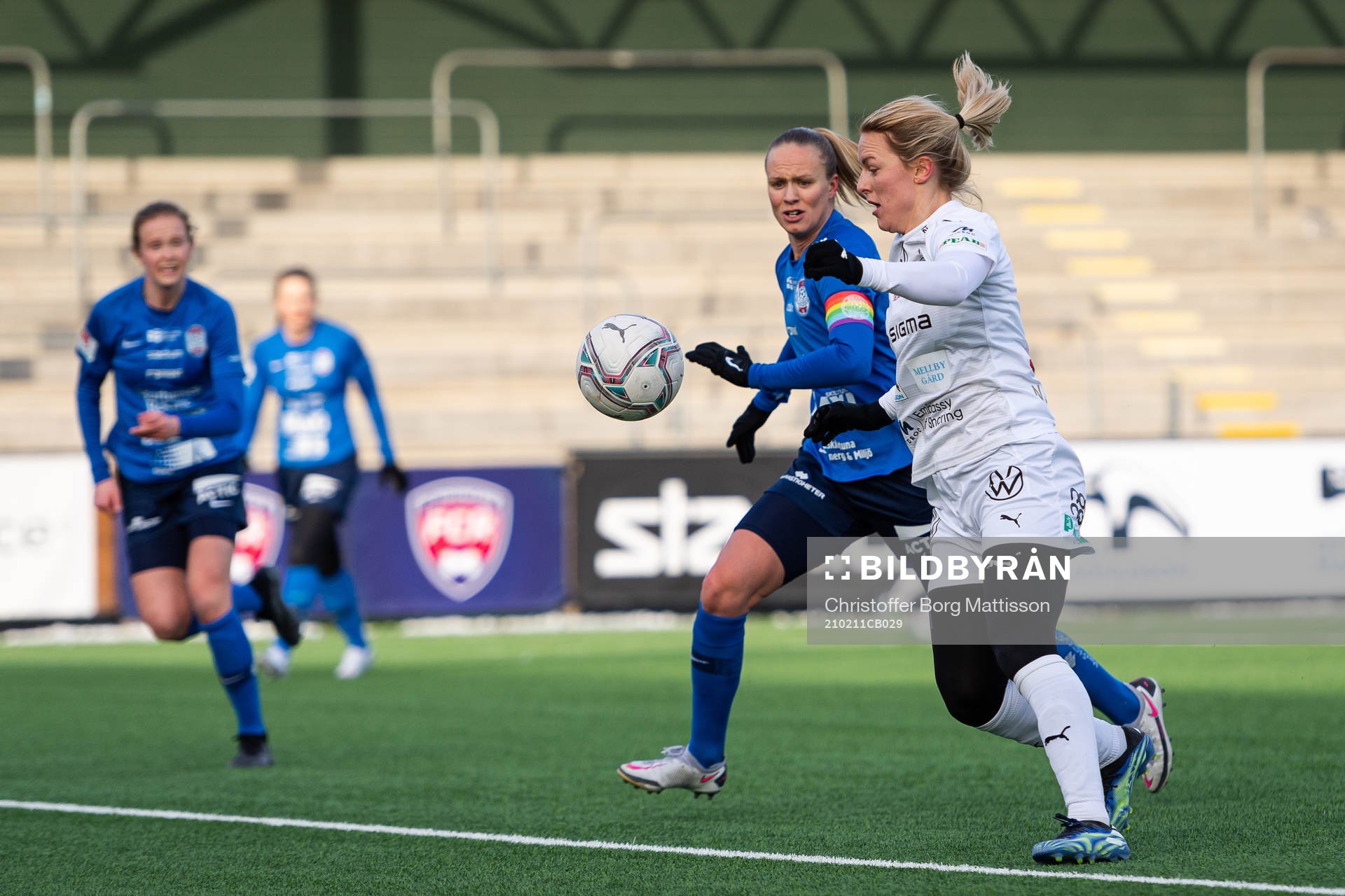 Rosengårds Mimmi Larsson och Eskilstunas Matilda Plan