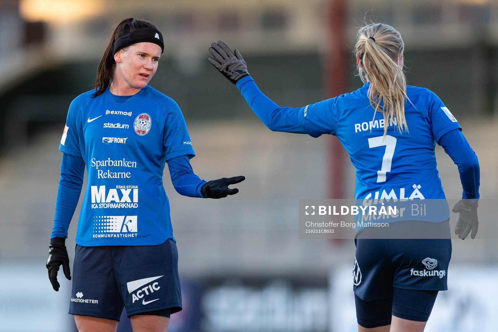 Eskilstunas Linn Vickius och Elin Rombing
