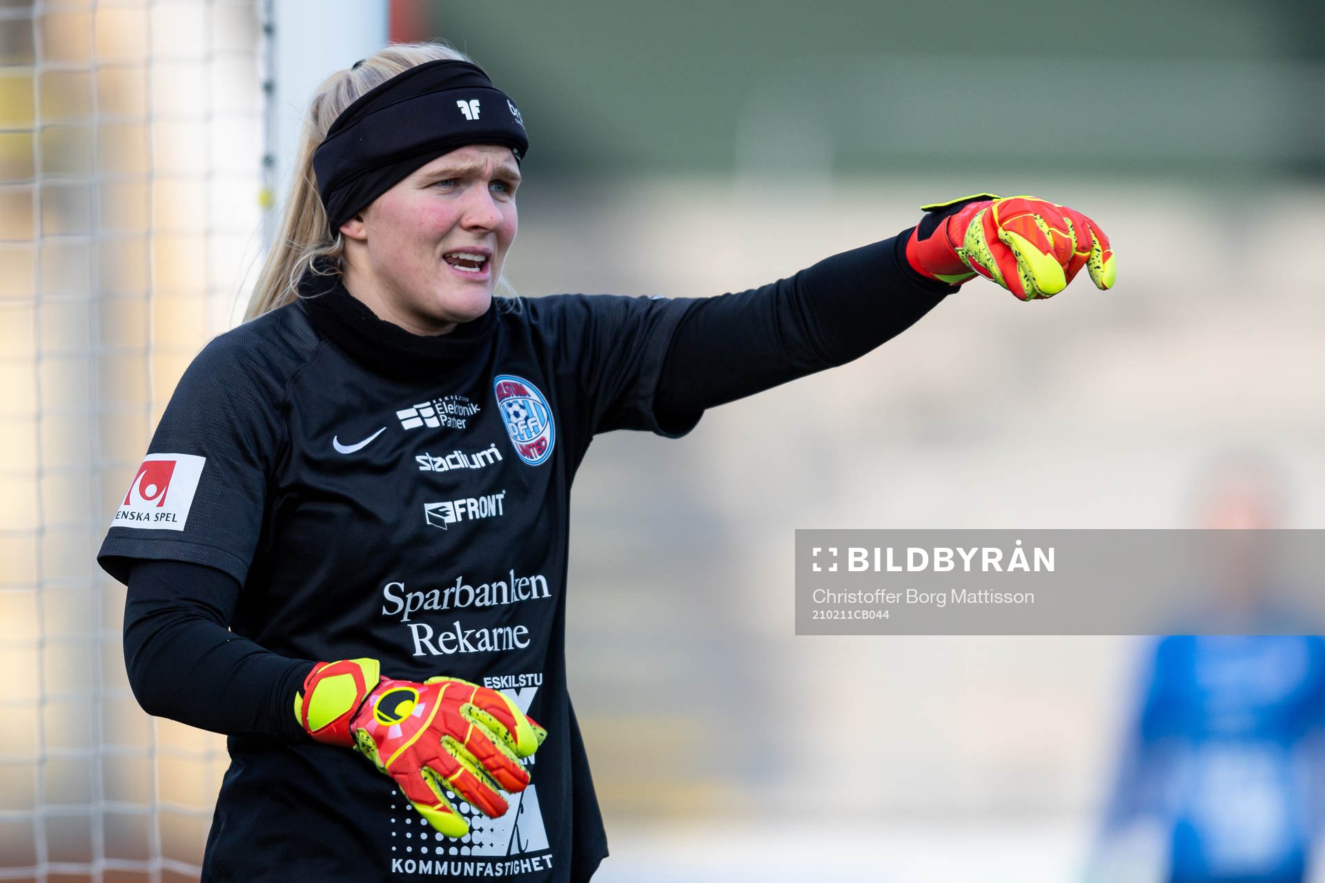 Eskilstunas målvakt Emma Holmgren