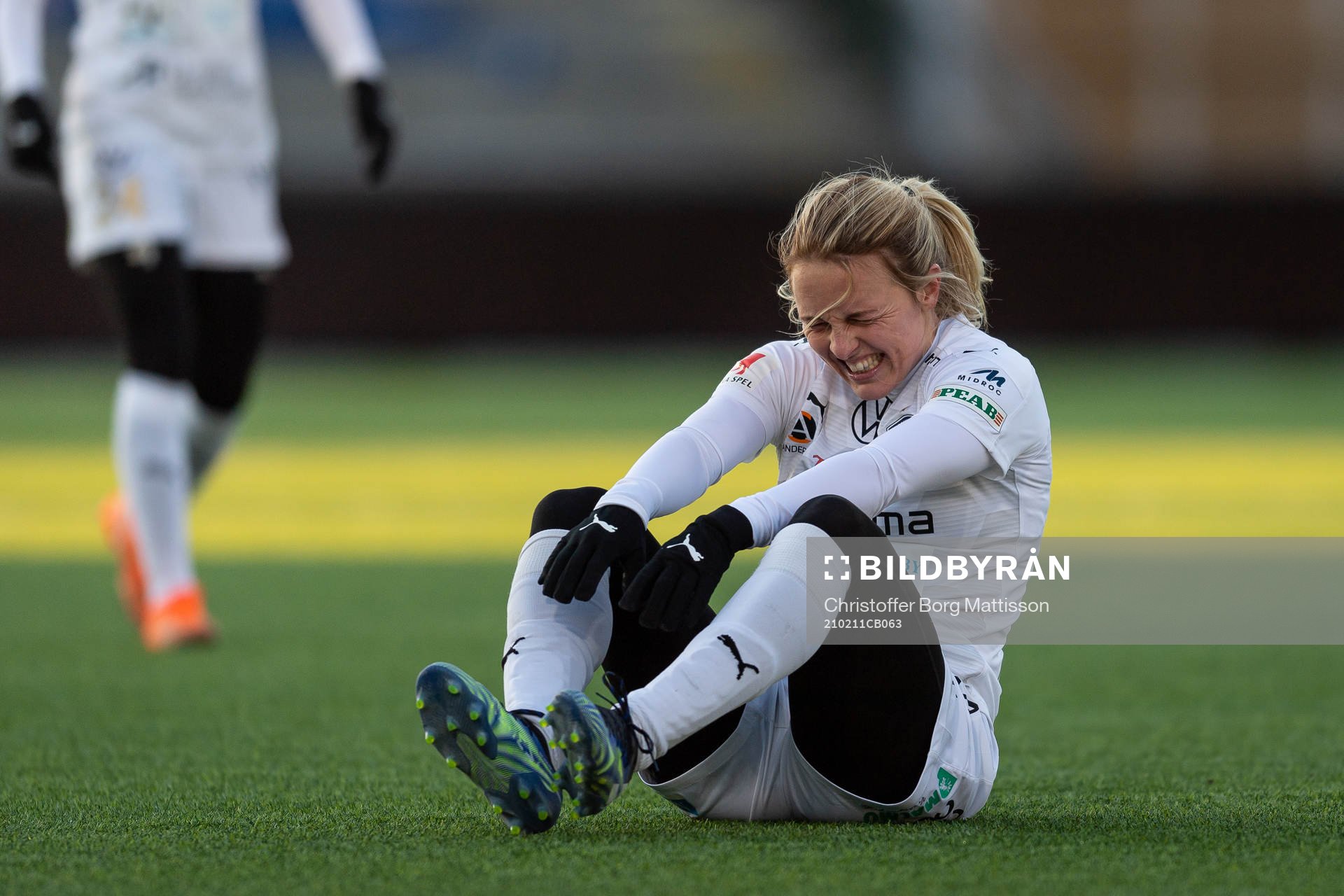 Rosengårds Mimmi Larsson har ont