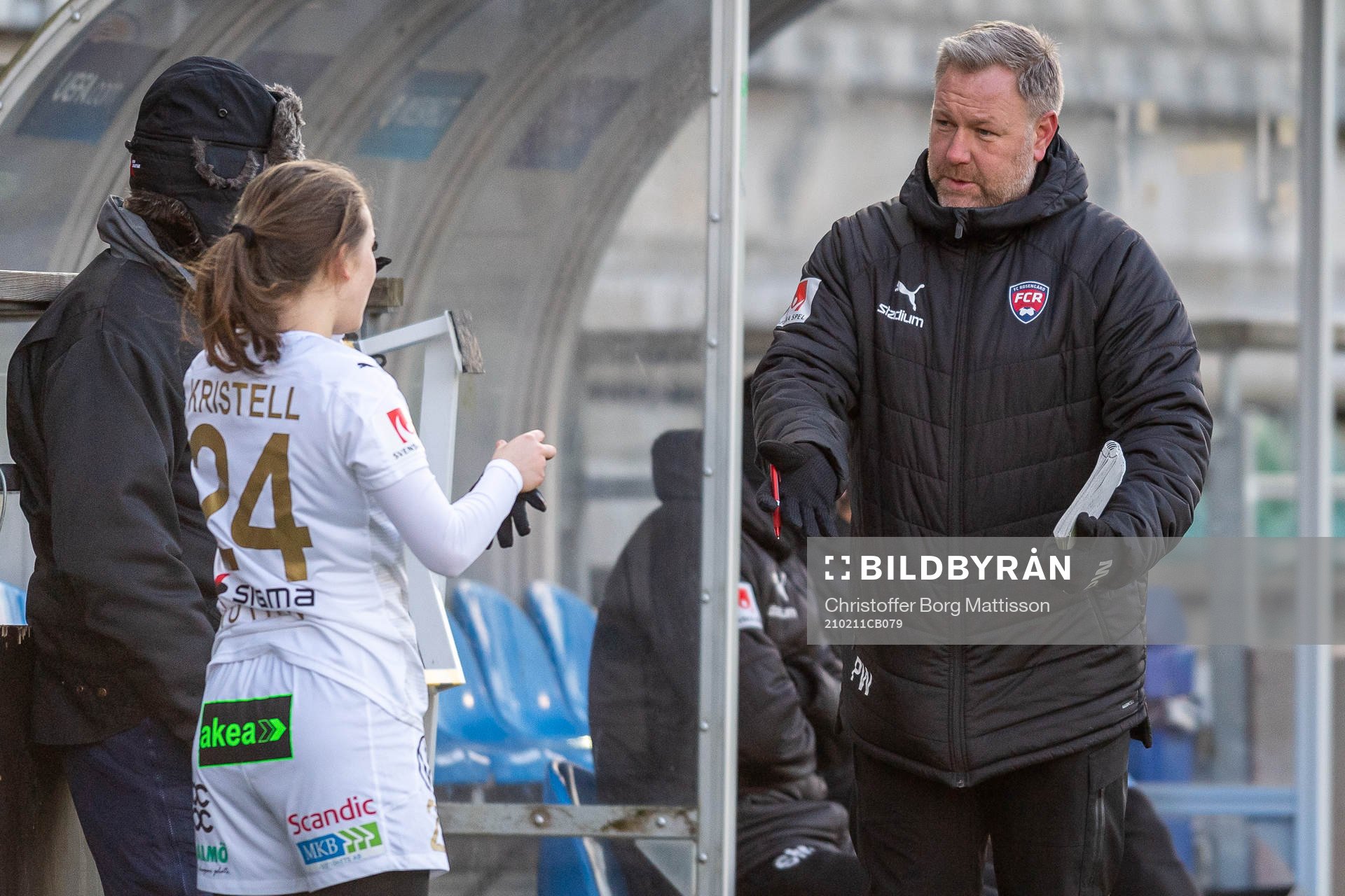 Rosengårds assisterande tränare Patrick Winqvist