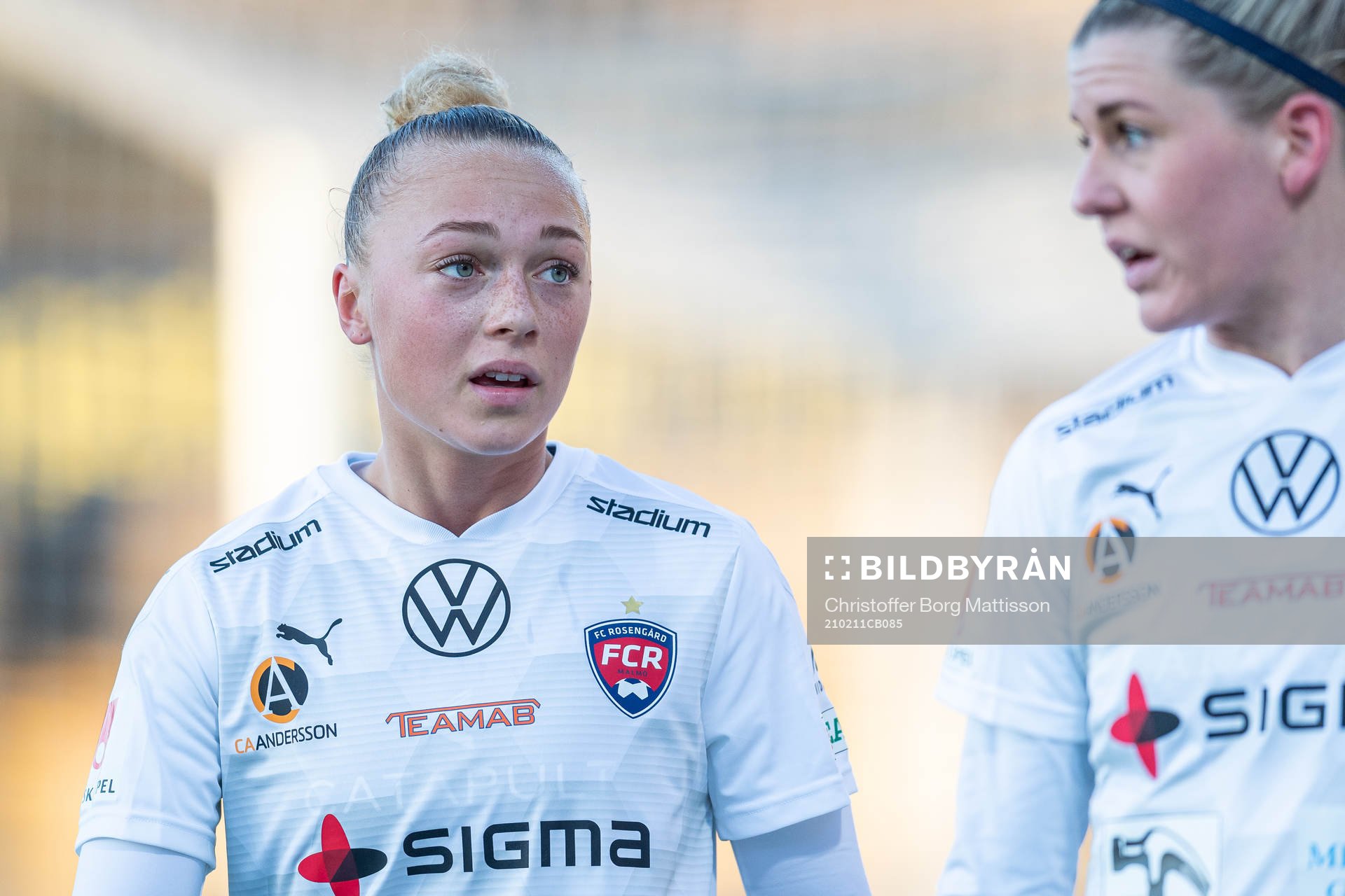 Rosengårds Hanna Bennison och Olivia Schough