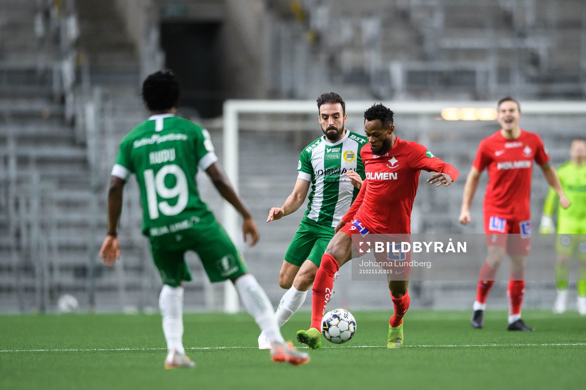 Hammarbys Abdul Khalili och IFK Norrköpings Samuel