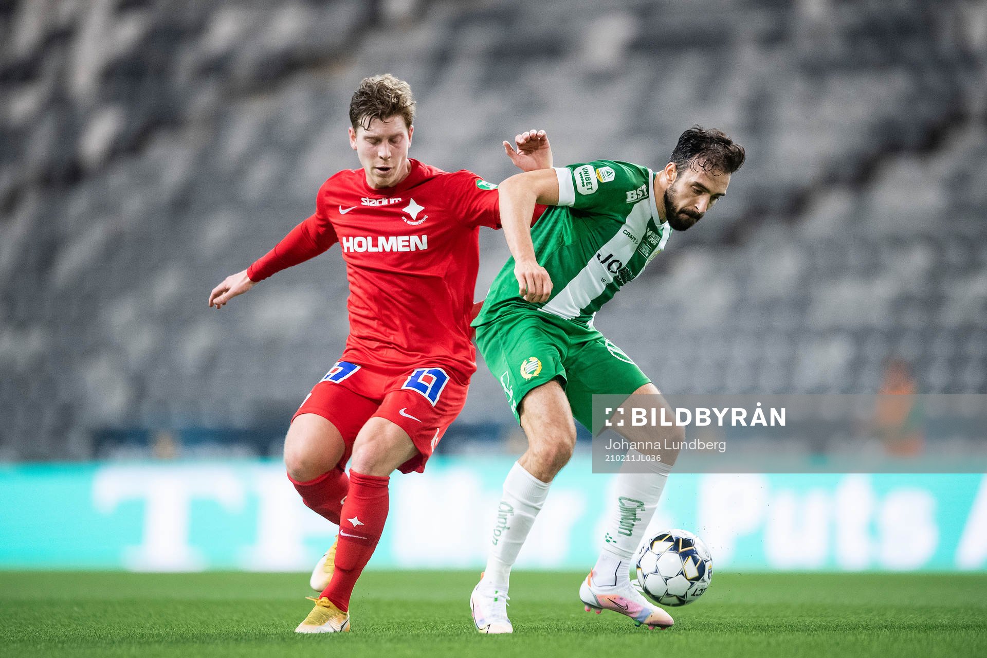 IFK Norrköpings Alexander Fransson och Hammarbys Abdul