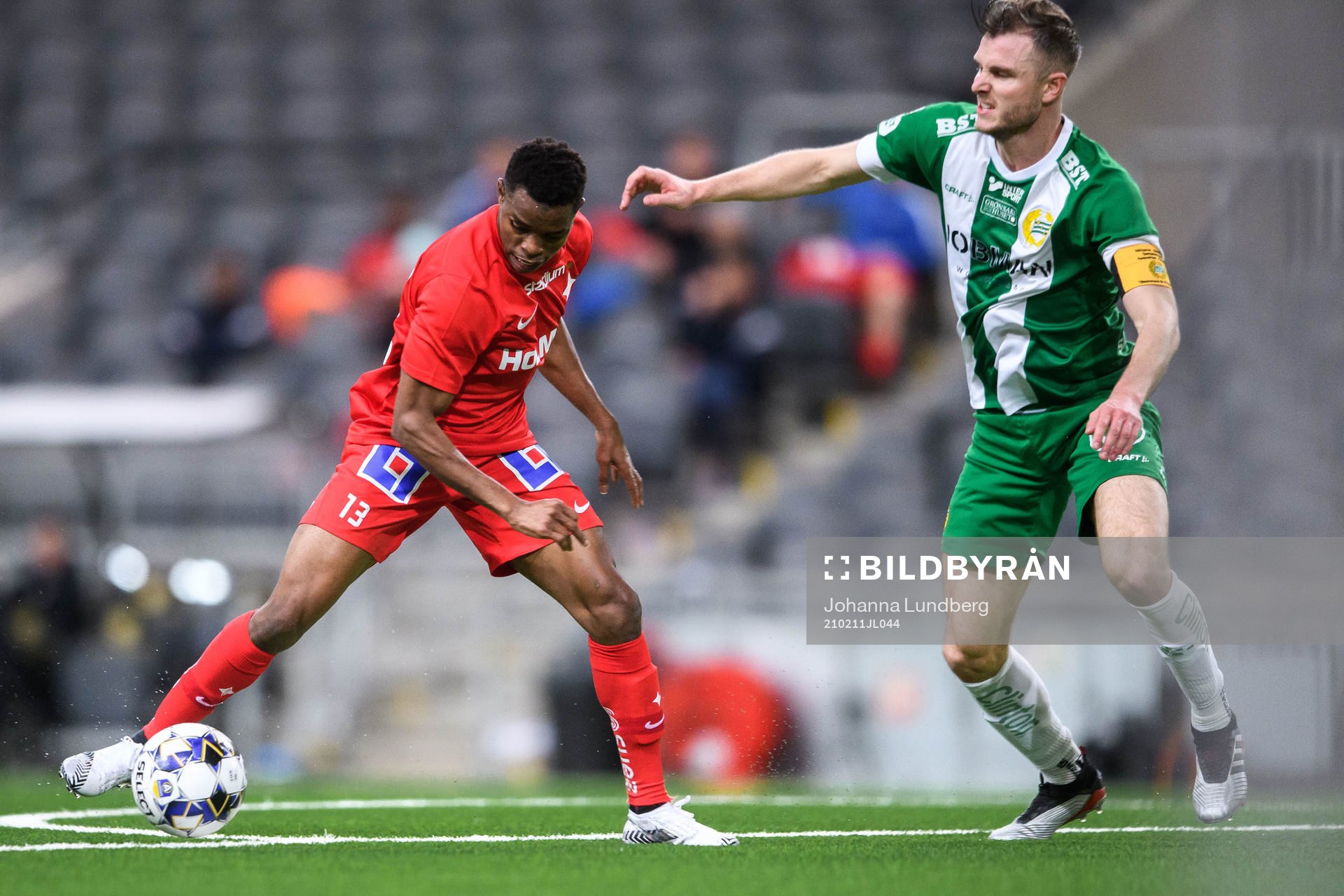 IFK Norrköpings Ishaq Abdulrazaq och Hammarbys Richard