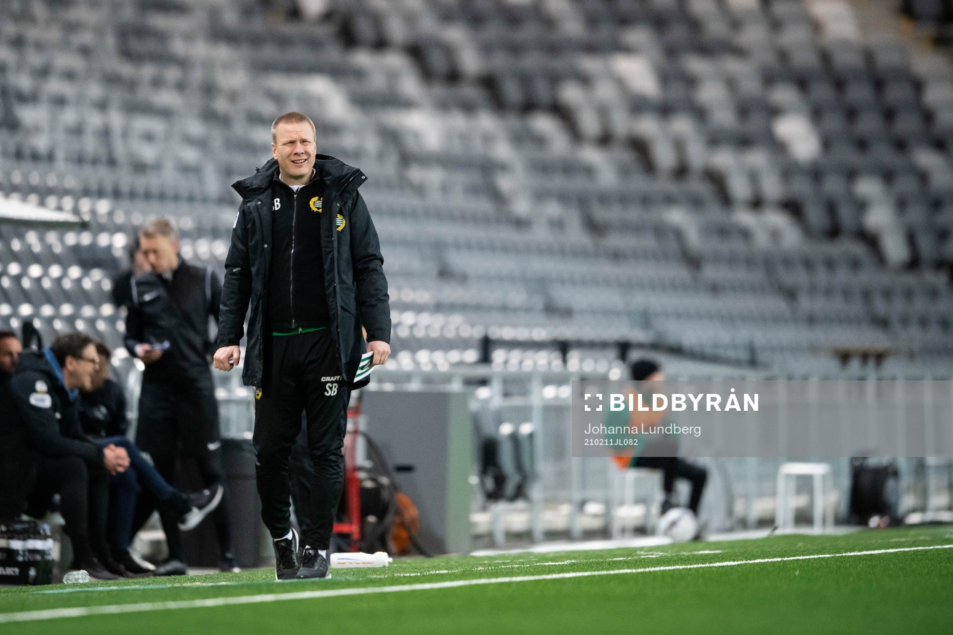 Hammarbys tränare Stefan Billborn