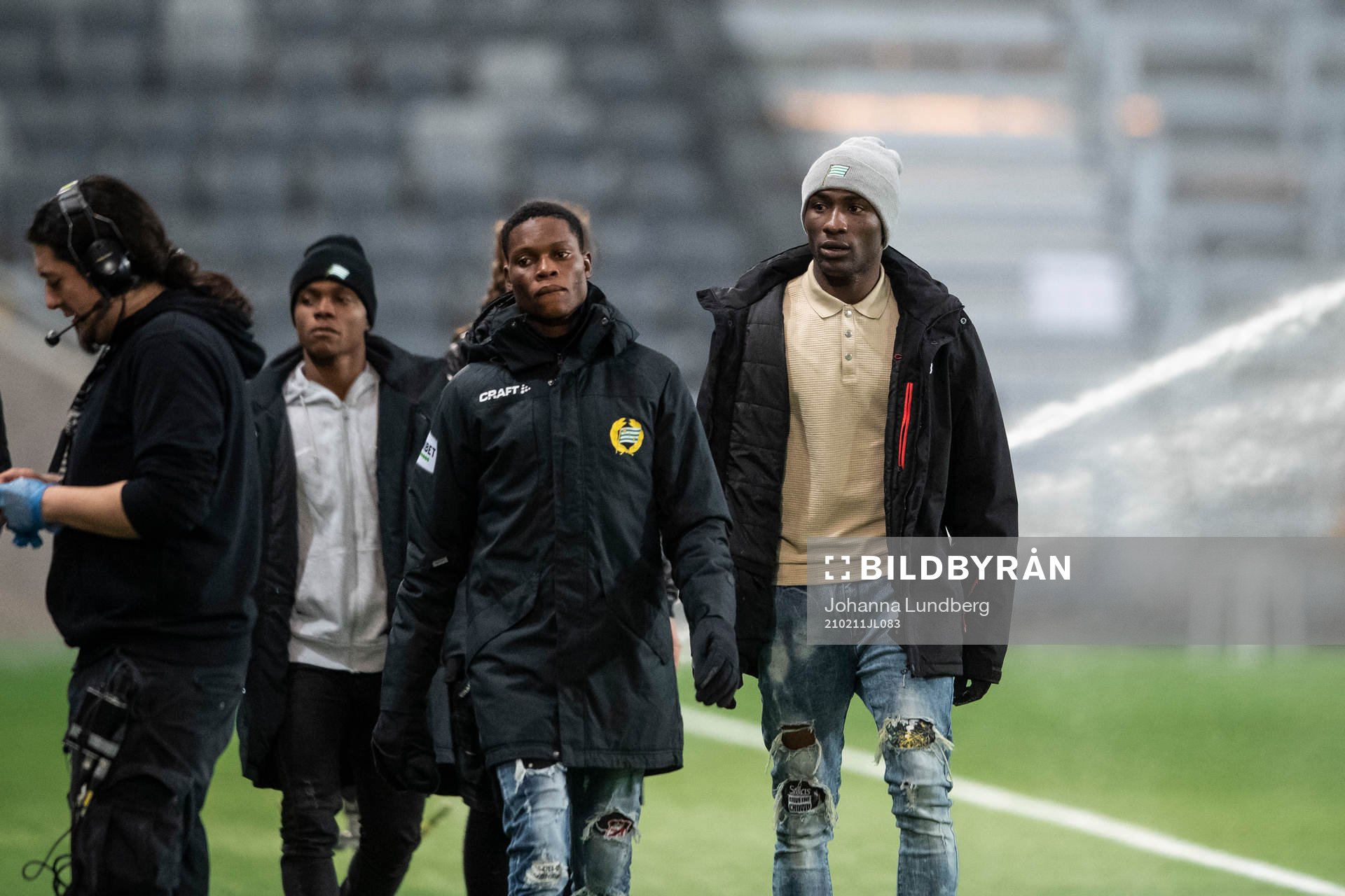 Hammarbys Oluwatobi Samson Abimbola och Miekam Womene