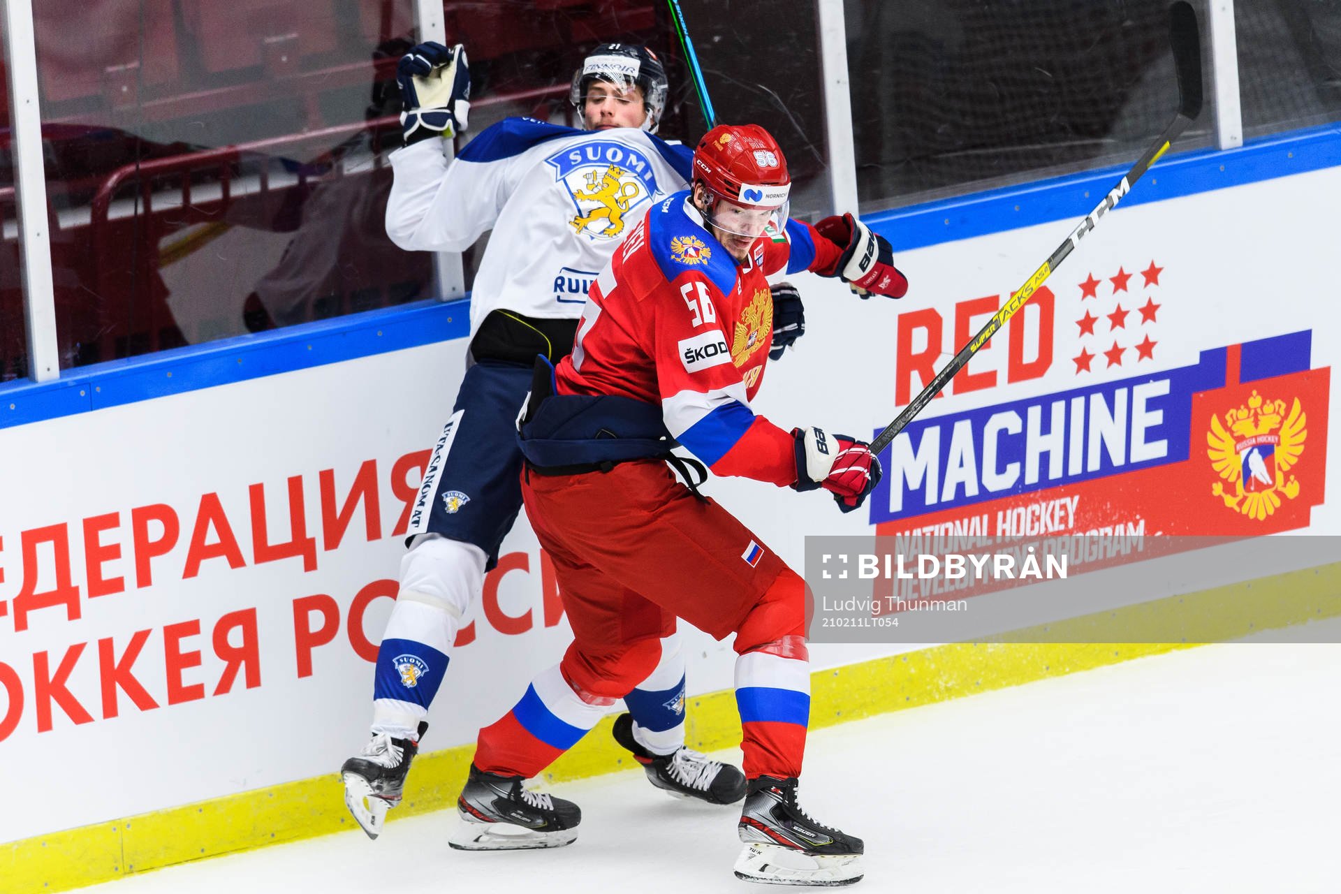 Aleksandr Alexeyev of Russia and Markus Nurmi of Finland