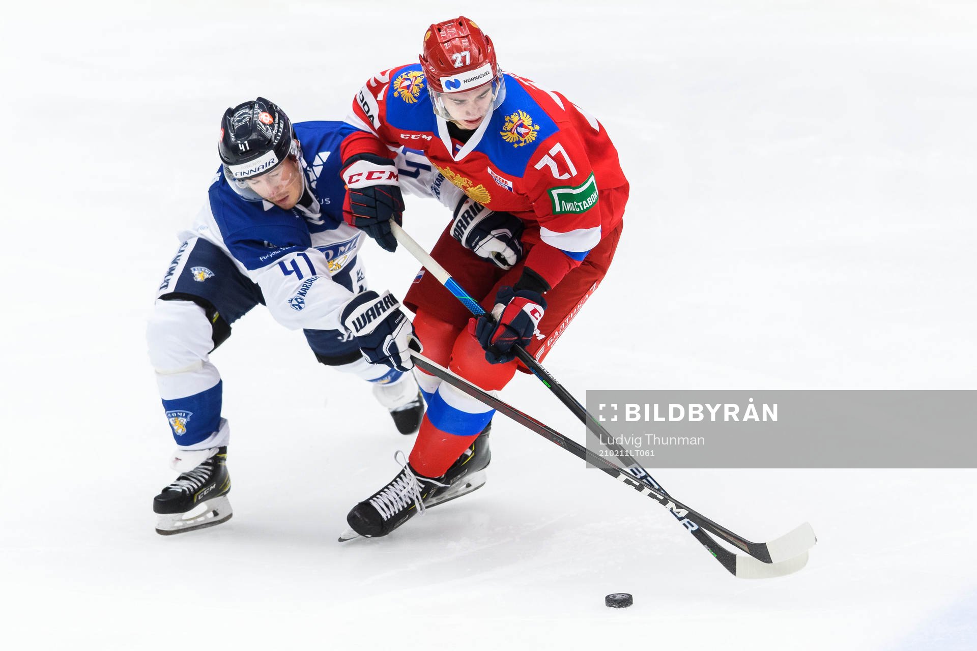 Petteri Nikkilä of Finland and Maxim Sorkin of Russia