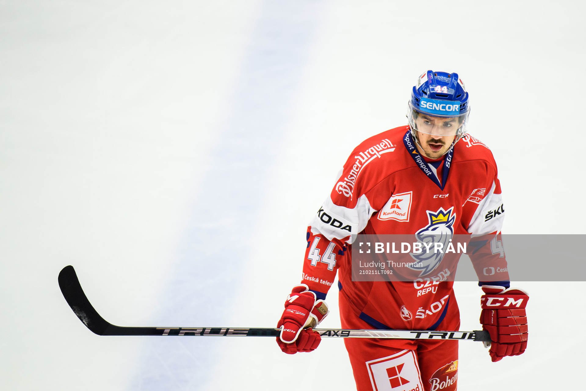 Matej Stransky of Czech Republic ahead the Beijer Hockey