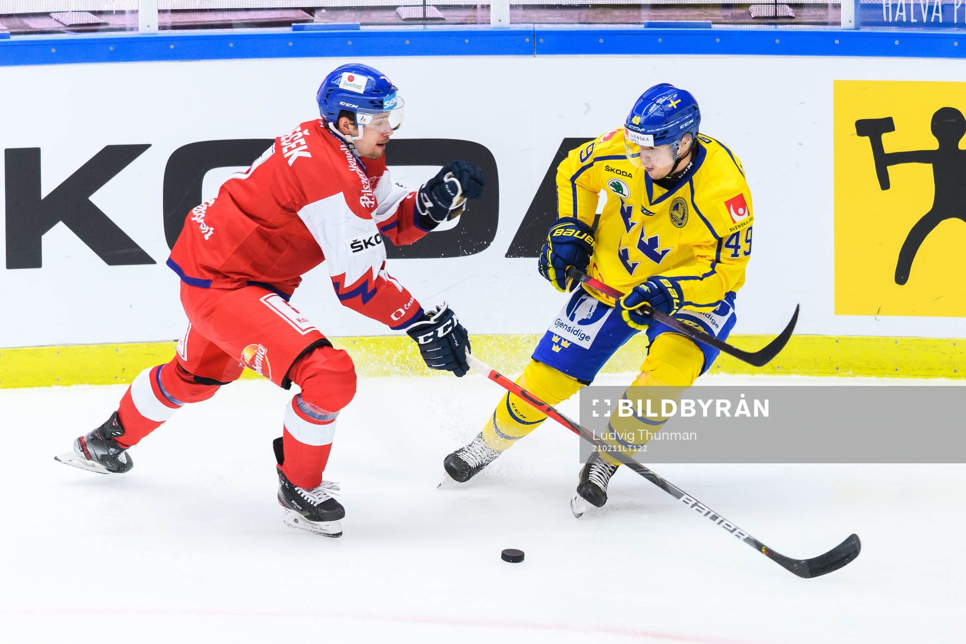 David Nemecek of Czech Republic and Filip Hållander of
