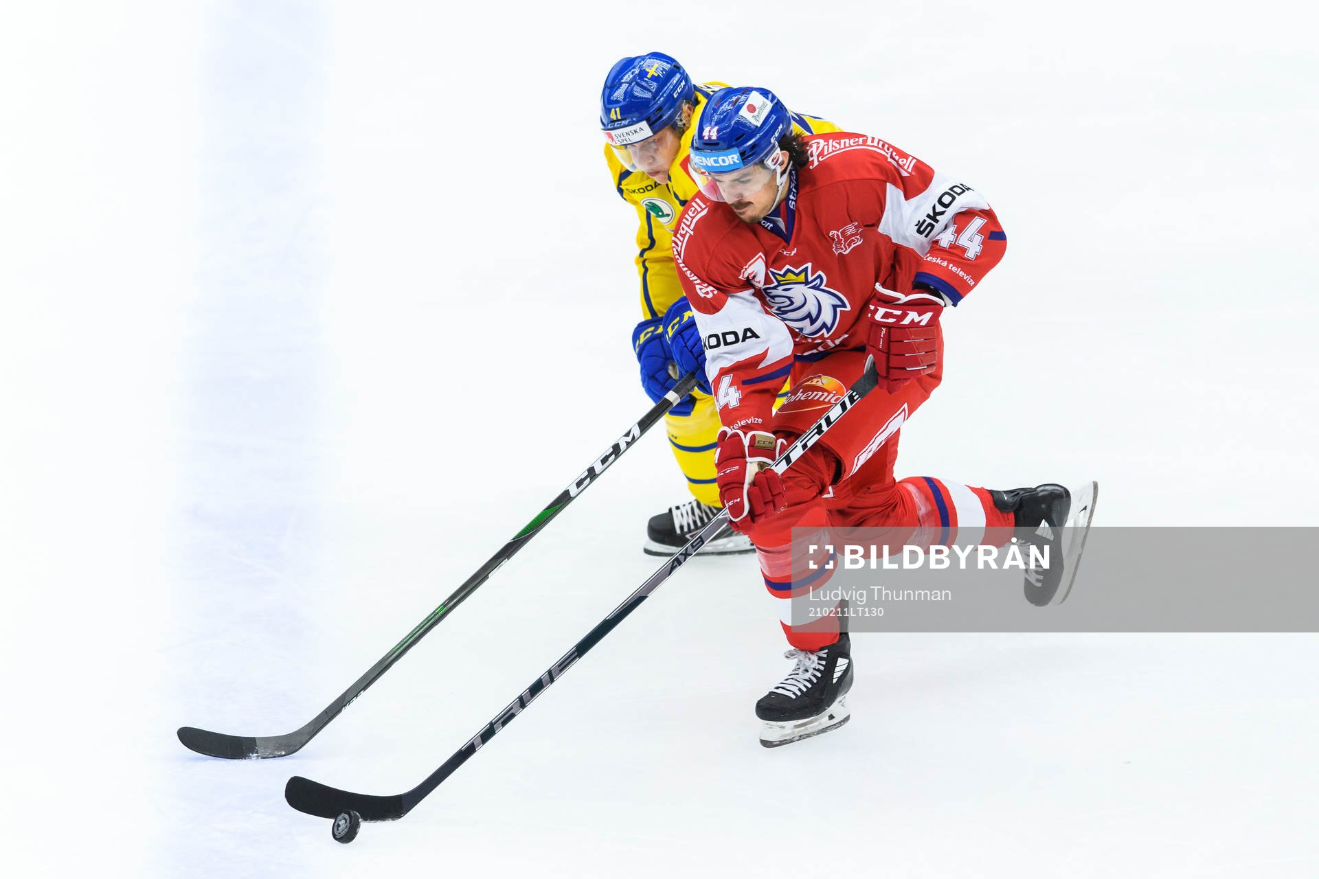 Matej Stransky of Czech Republic and Daniel Viksten of