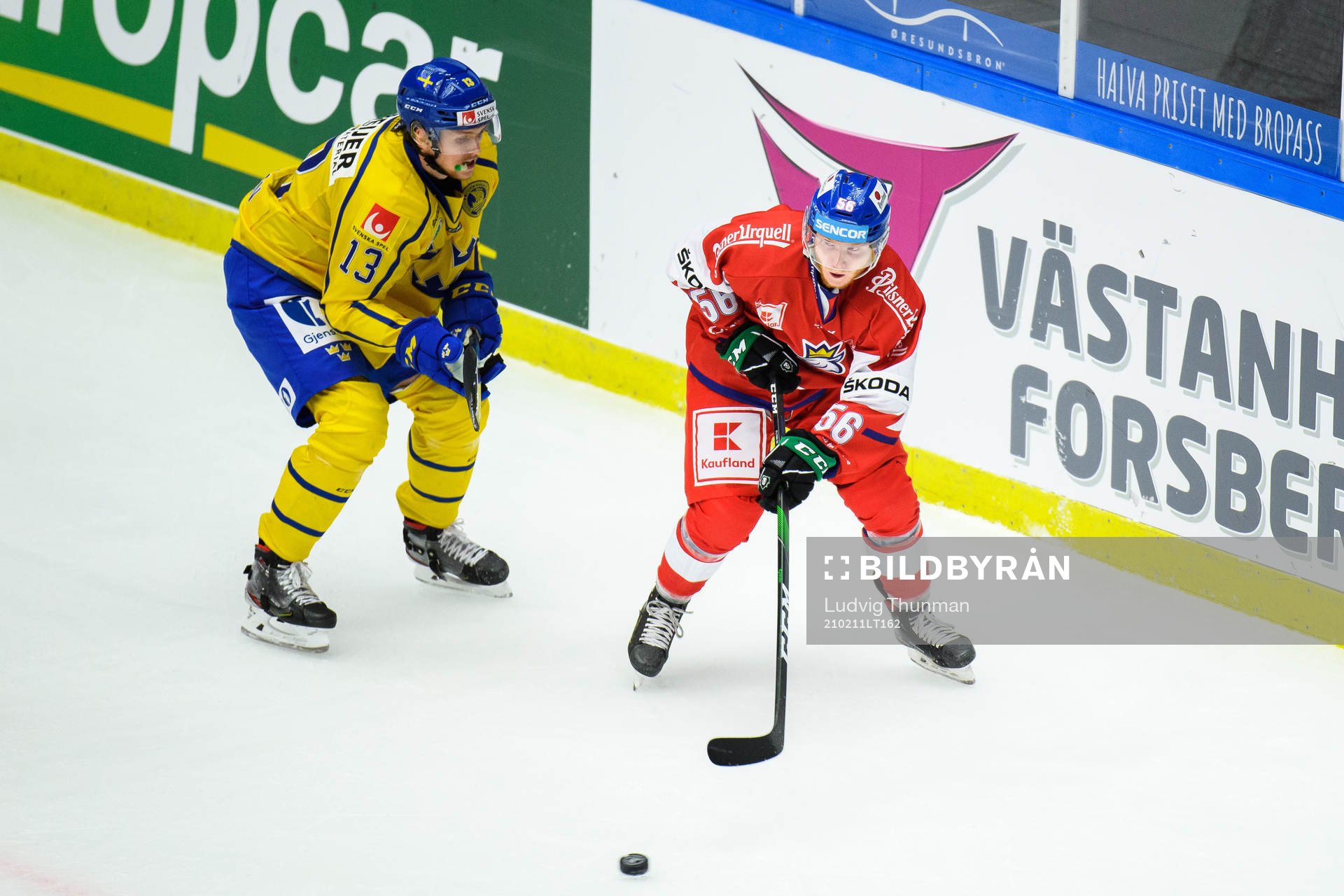 Niklas Hansson of Sweden and Oscar Flynn of Czech Republic