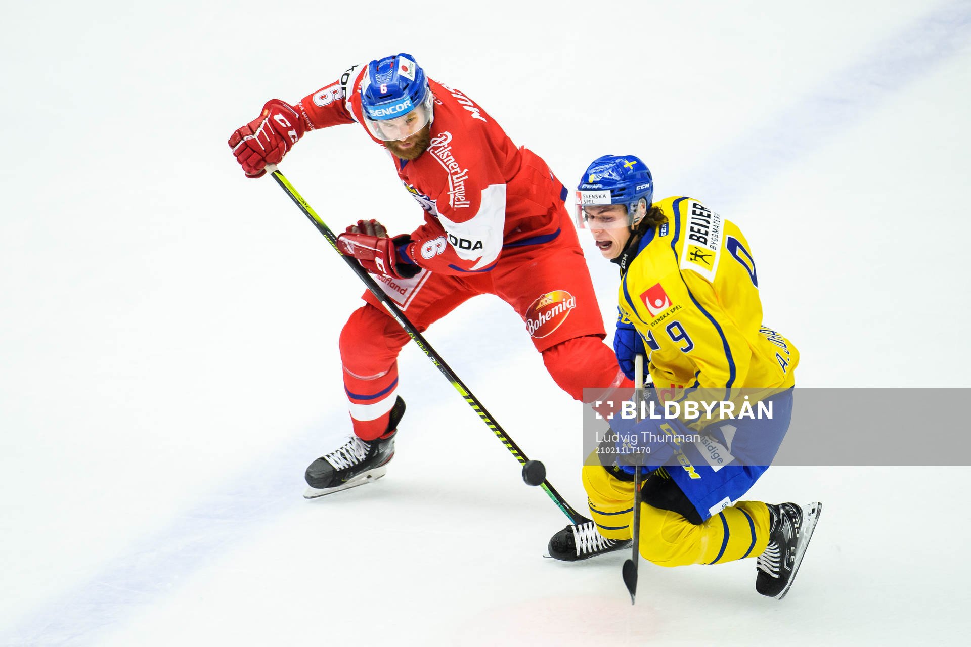 David Musil of Czech Republic and Albert Johansson of Sweden