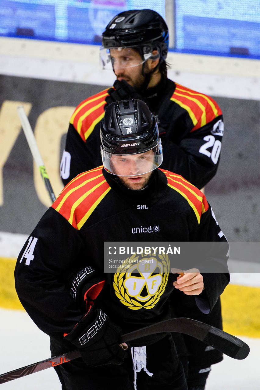 Brynäs Oula Palve och Chad Billins