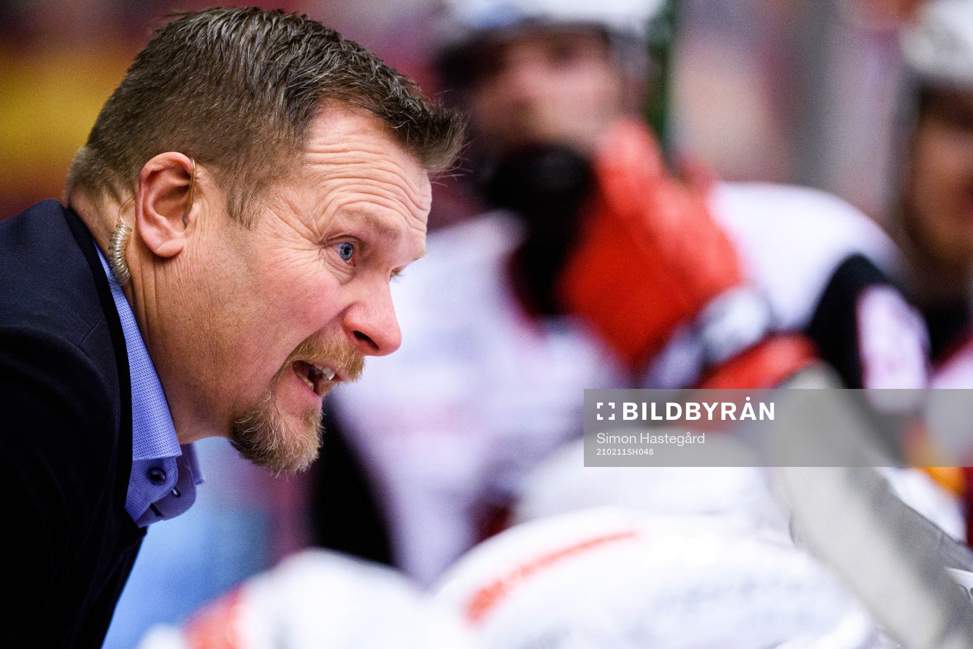 Malmö Redhawks tränare Joakim Fagervall