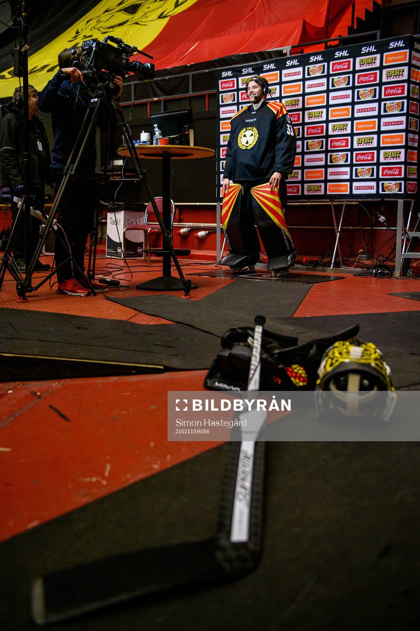 Brynäs målvakt Samuel Ersson