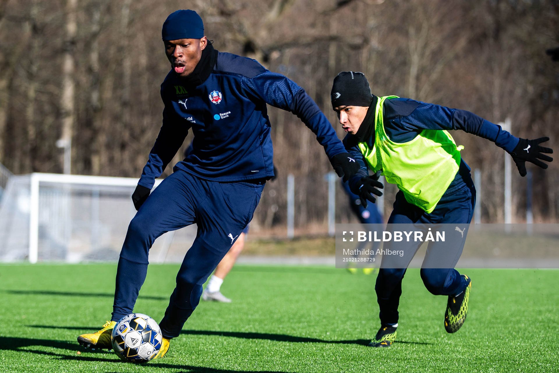 Noel Mbo och Victor Göransson