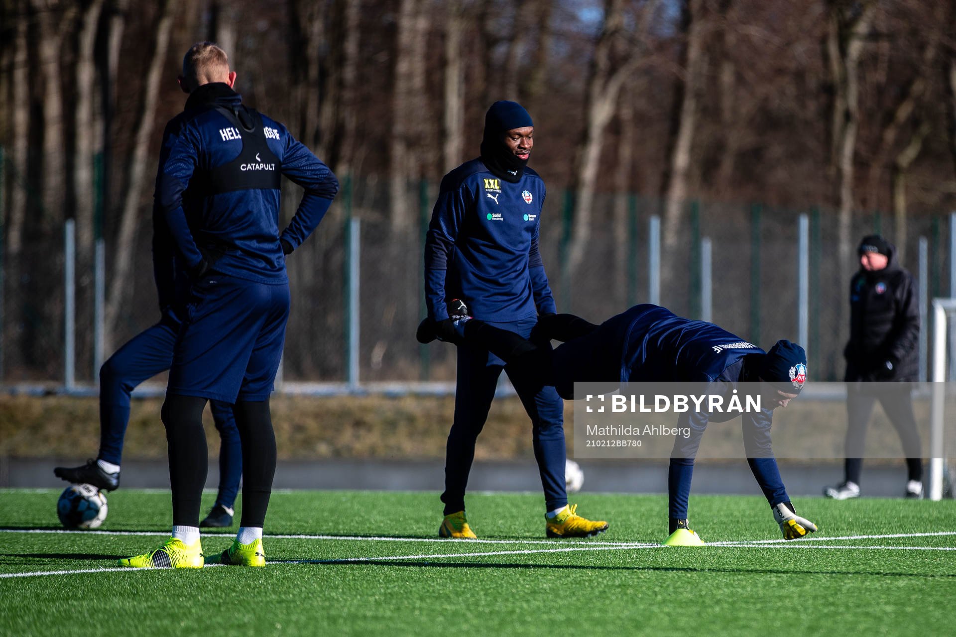 Noel Mbo och Nils Arvidsson